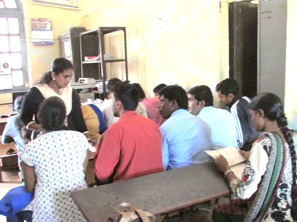 Employment Exchange session in Jayanagar