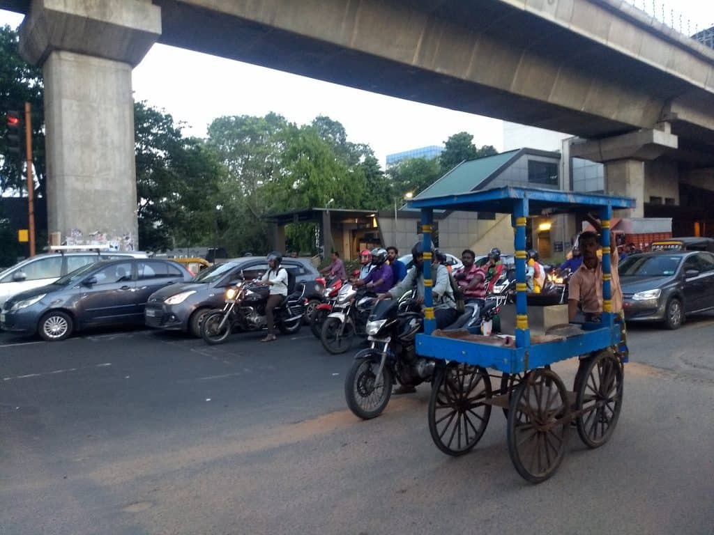 Vehicular emissions in Chennai