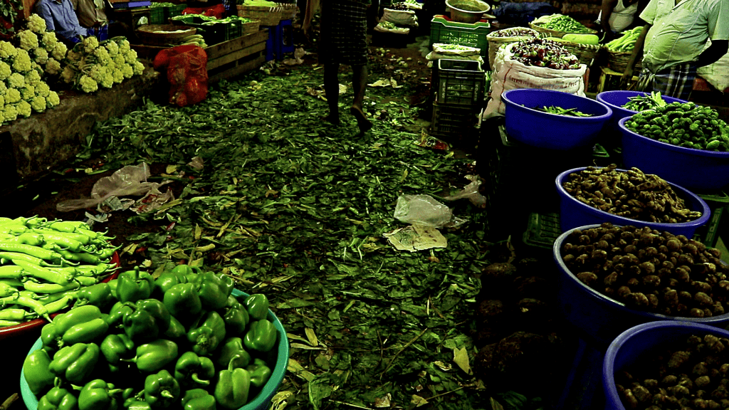 koyambedu vegetable waste