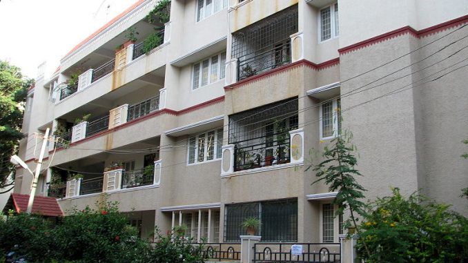 Appartment complex in Bengaluru