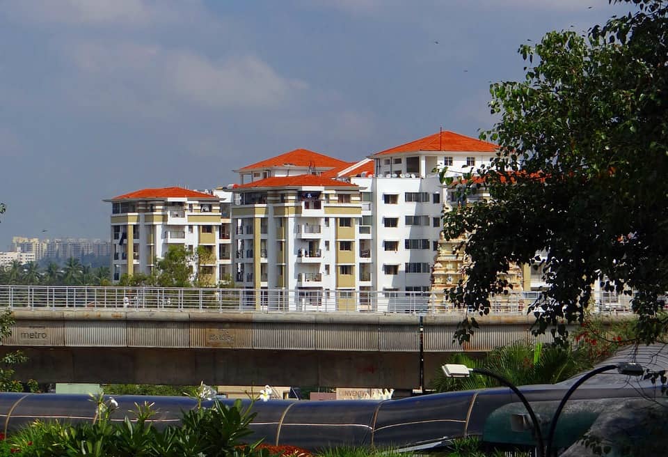 A high rise apartment in Bengaluru 