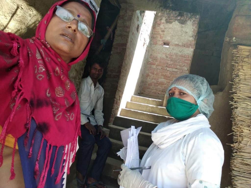 ASHA Worker with Nurse in Bihar