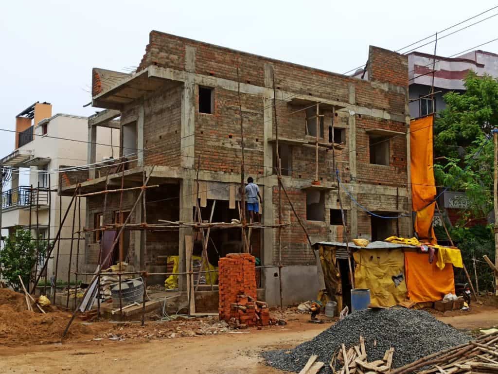 under construction building in chennai