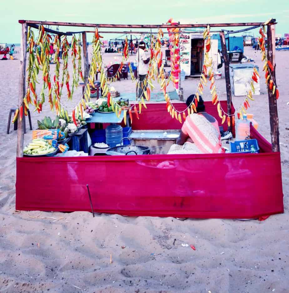 chennai marina beach vendors