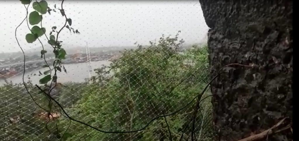 View from Belapur Fort