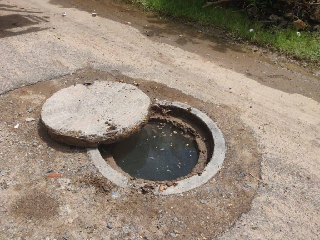 manhole in madipakkam