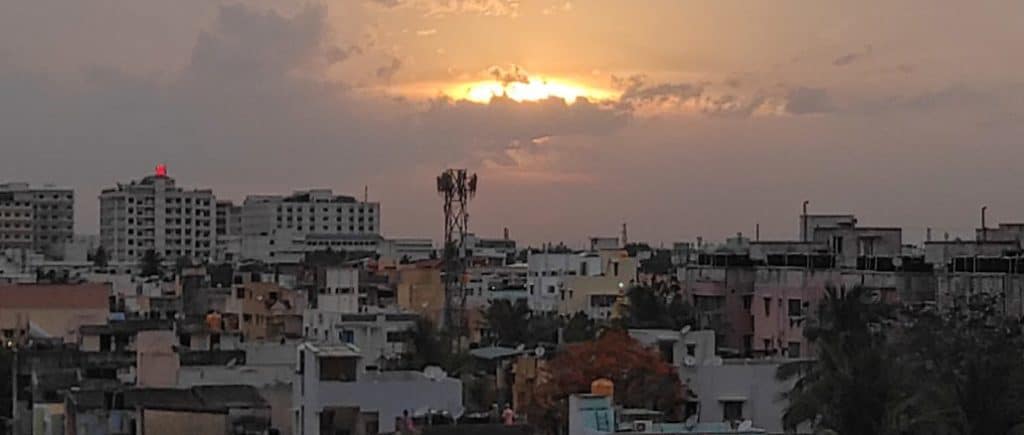 Chennai skyline