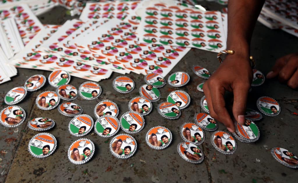 BMC election badges being prepared