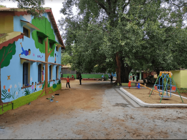 Tamil School anganwadi after makeover