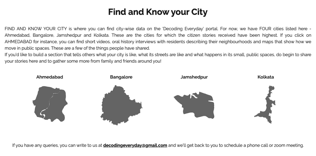 Find and Know your city. 