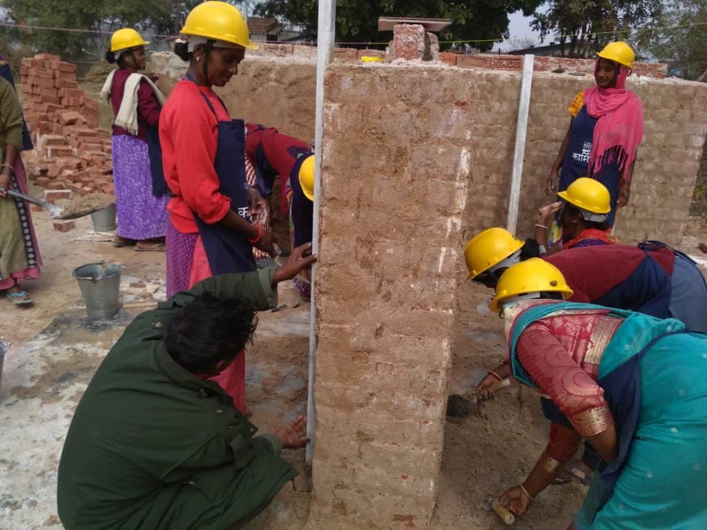 women construction workers