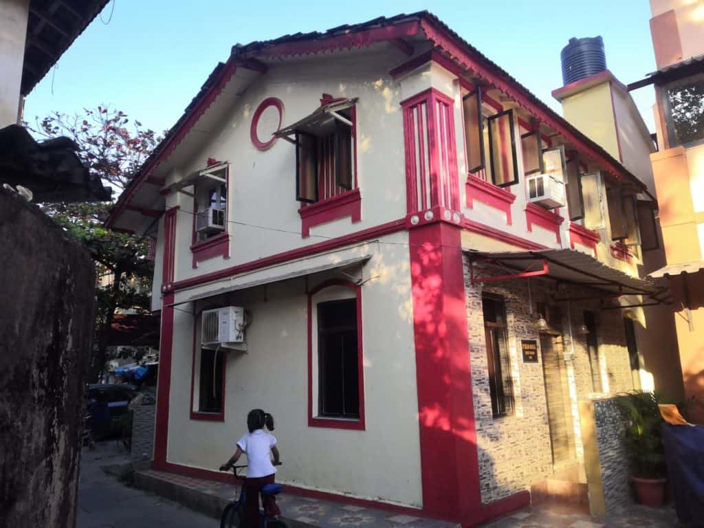 A Portuguese style house in the Vile Parle gaothan