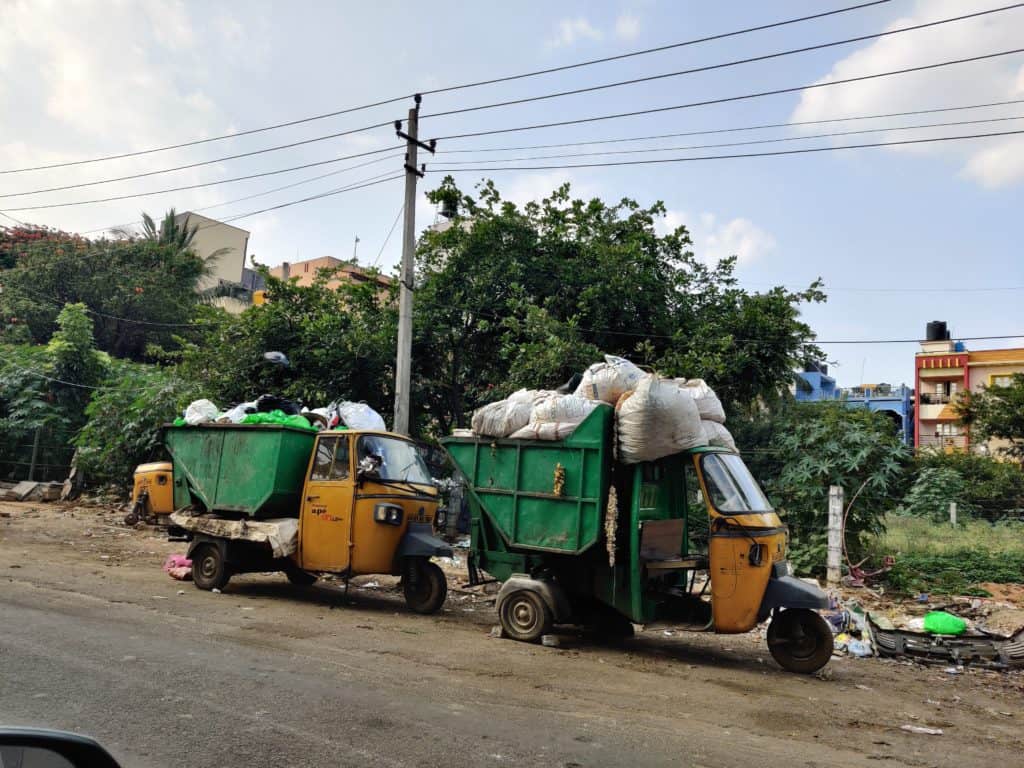 BBMP Auto tippers on the road