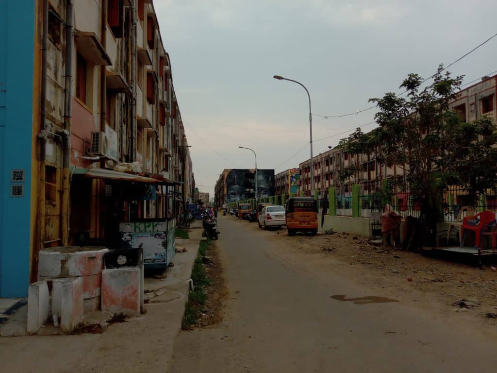 road in kannagi nagar, Chennai