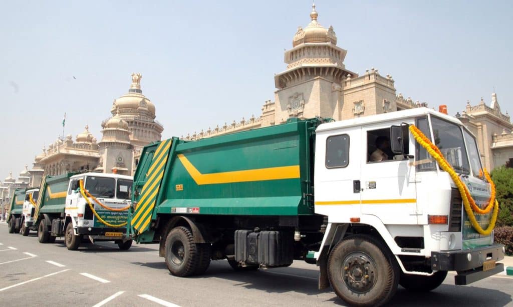 Garbage compactors in Bengaluru