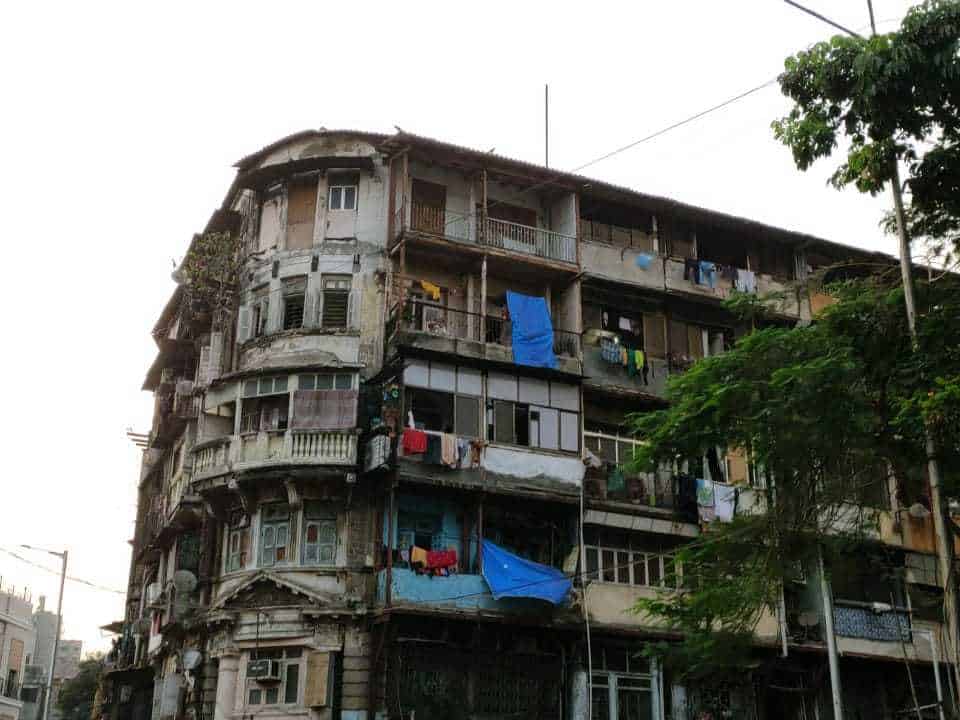 an old building near grant road