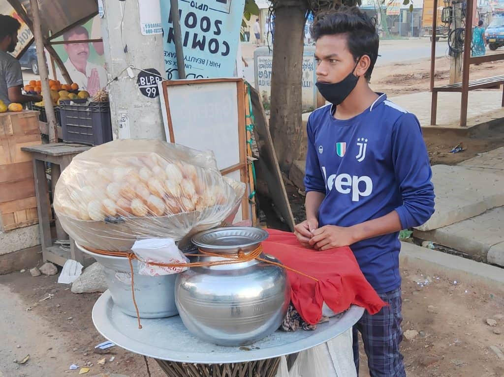 Bengaluru Street vendor Ajay
