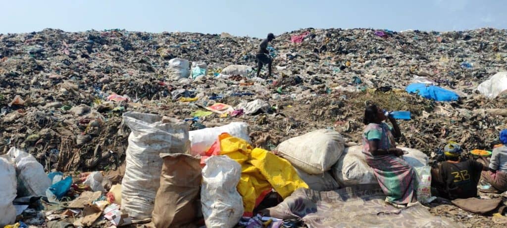 Chennai landfill site