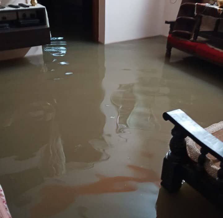 Ashwini Sreetama's home flooded on May 17th