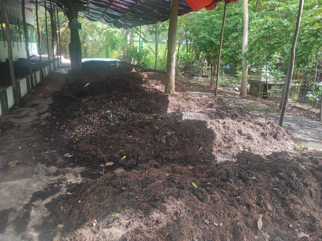 West Saidapet MCC- compost drying