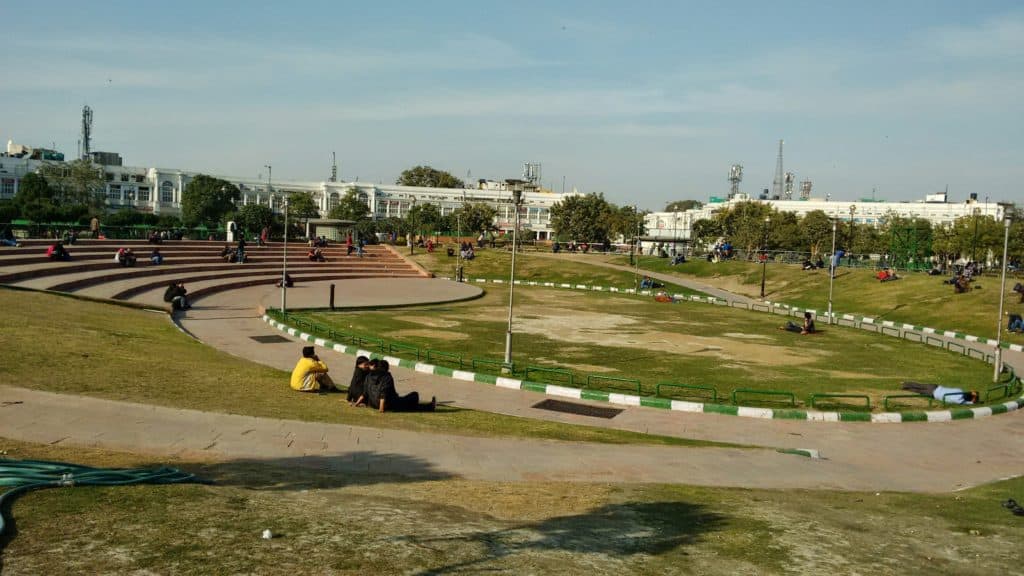 Delhi Connaught Place central park