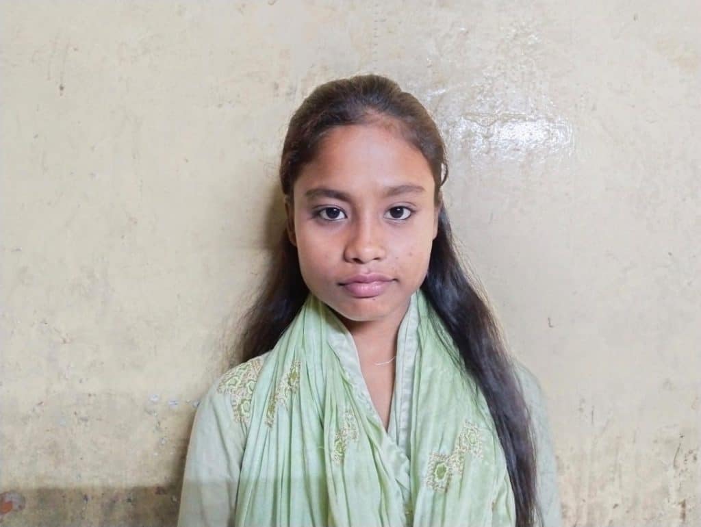 Photo of 15-year-old Neha Khatoon