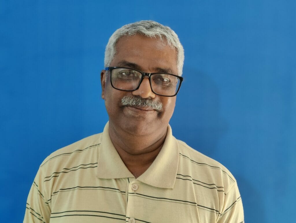 Kollegal Sharma is a Kannada science educator 