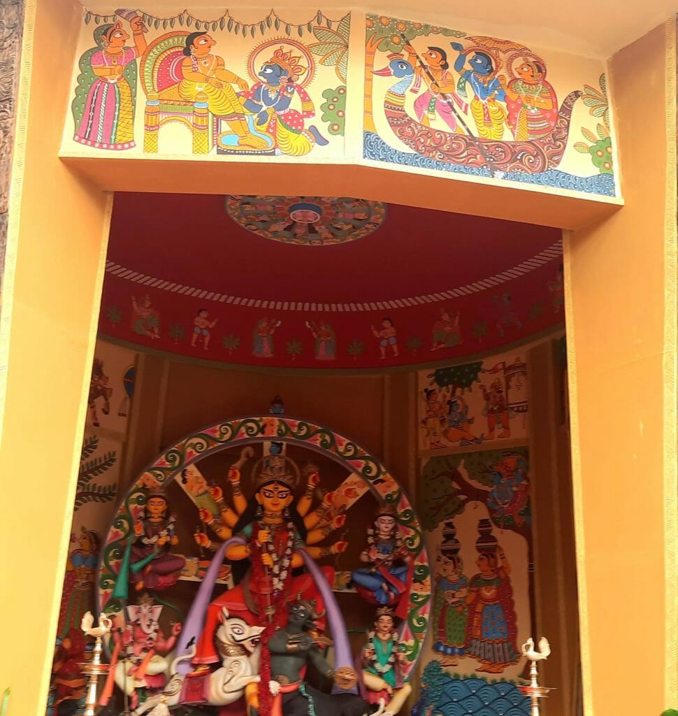 Durga Puja pandal, Balyygunge Cultural Association, Kolkata, October 2022