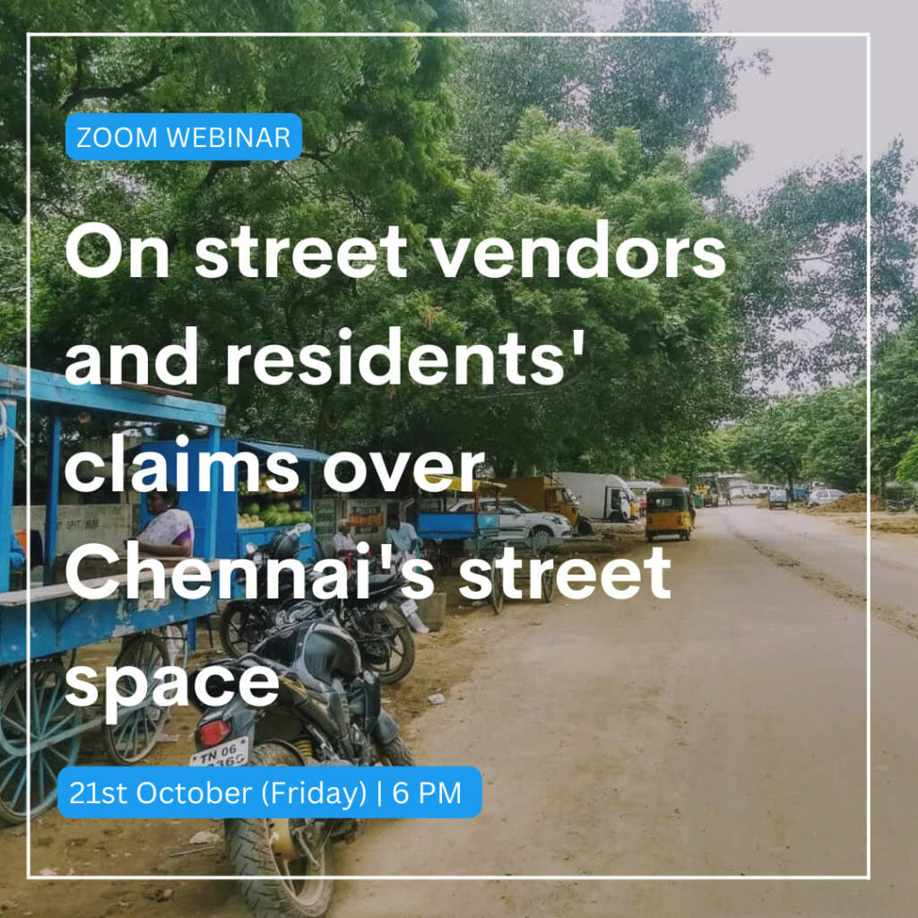 Street vendors and residents webinar 