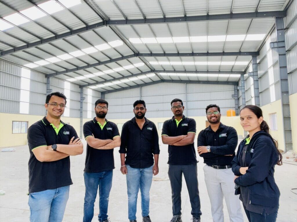 Team members at Metastable Materials, a Bengaluru-based start up