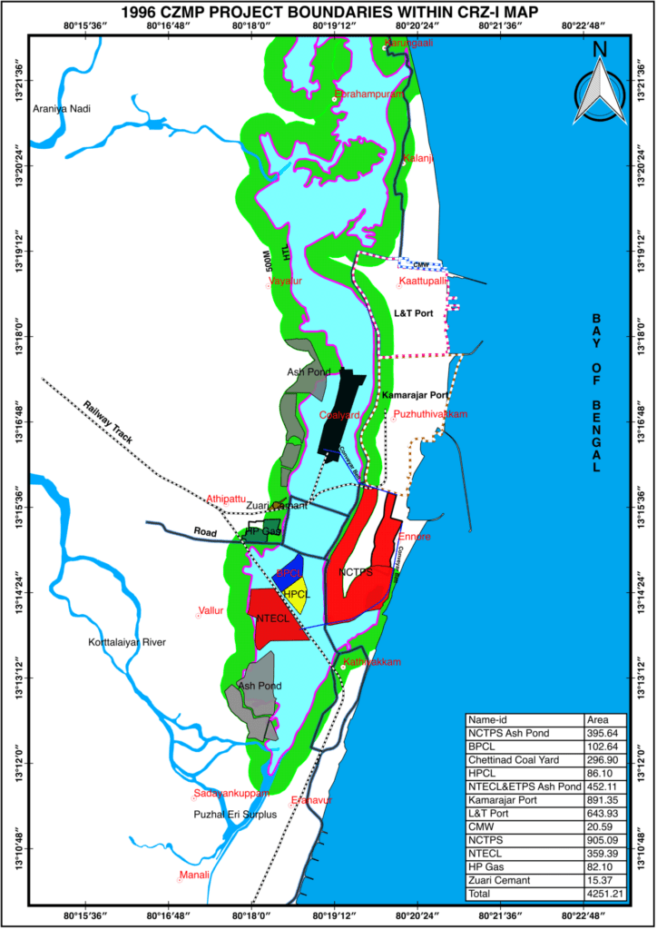 1997 coastal zone management plan of ennore