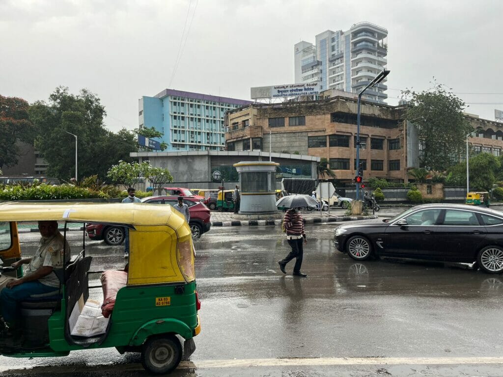 A rainy afternoon in Bengaluru 