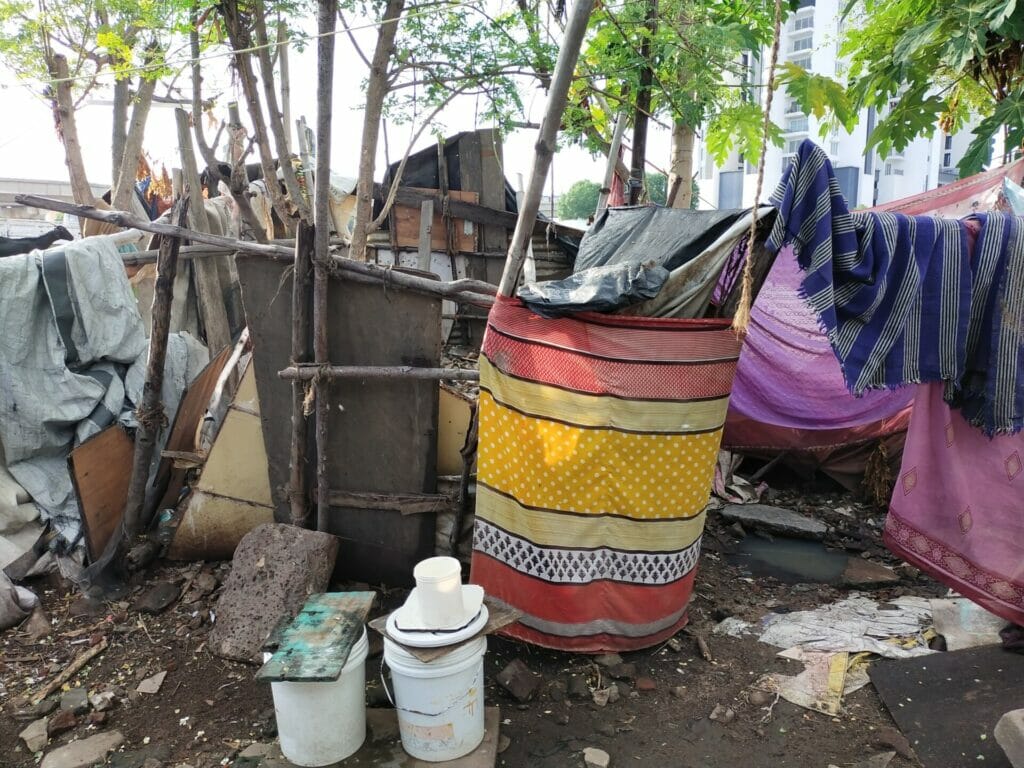 A toilet made in Thideer Nagar Chennai