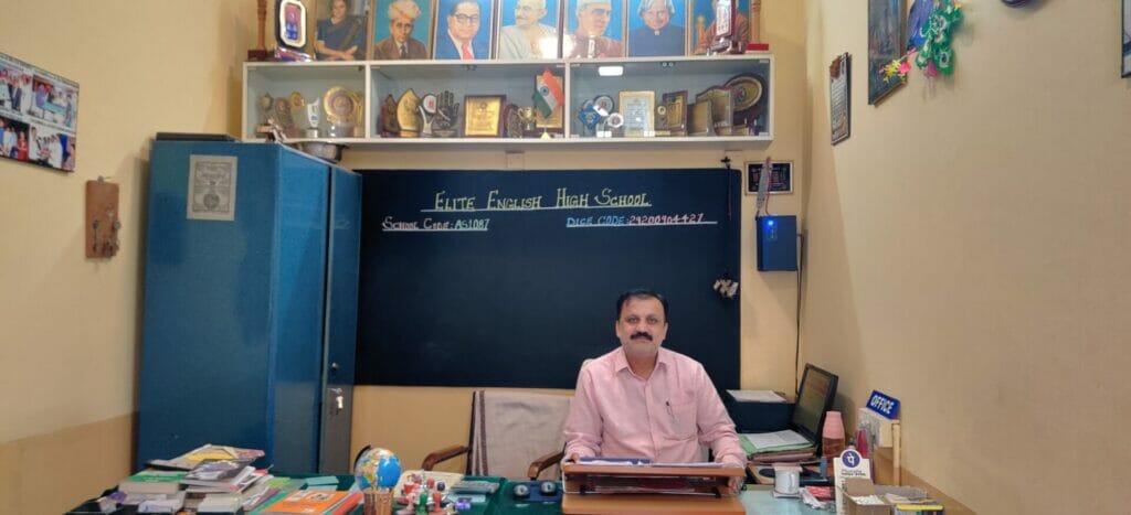 Sakline Abbas, founder and Secretary of Elite English High School in Bengaluru. 