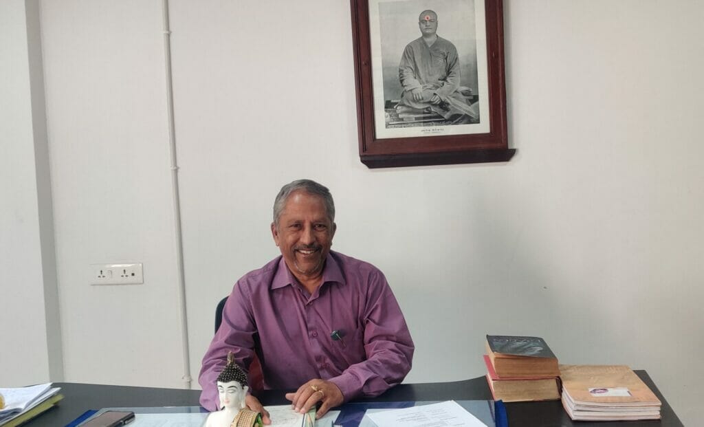 D Ventakesh, Secretary of Little Angels Modern High School, Bennigana Halli, Bengaluru. 