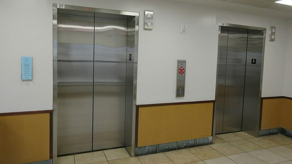 two elevators