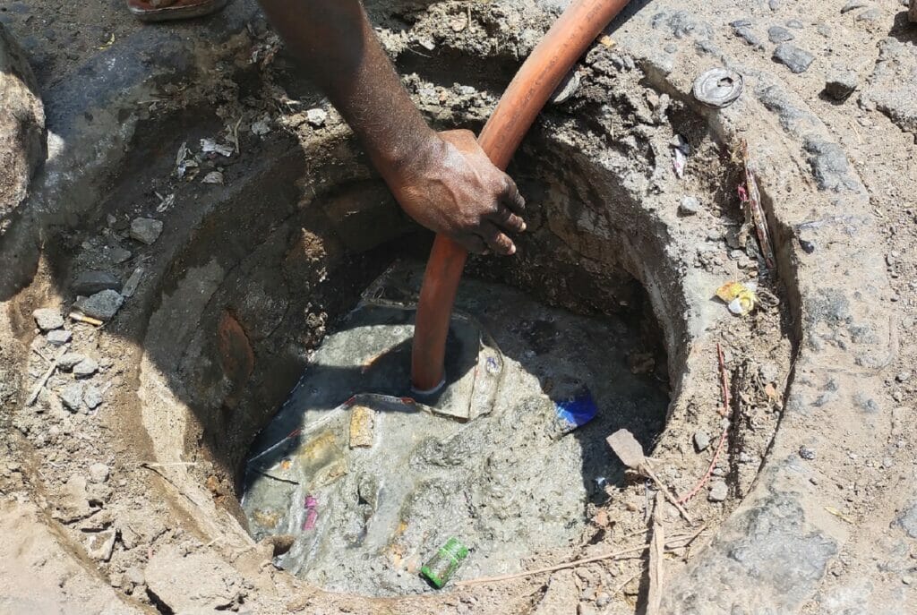 Manhole in Chennai