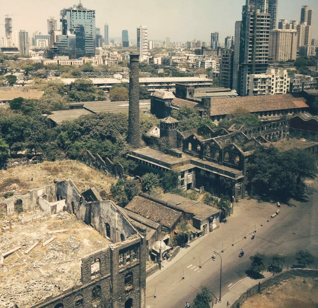 The remains of old Mumbai
