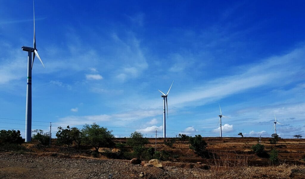 Wind energy farms 