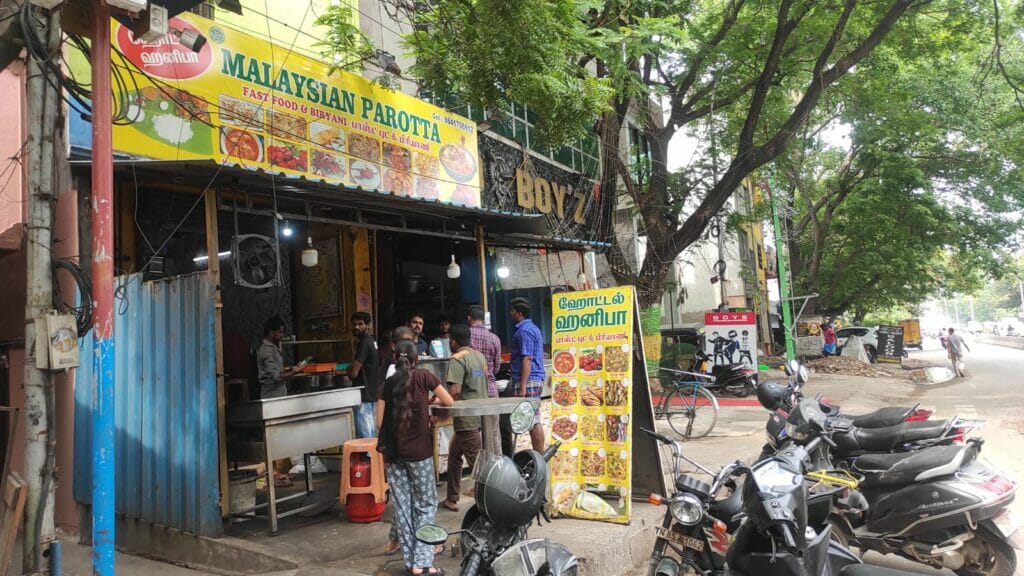 Shop is extended back after encroachment removal