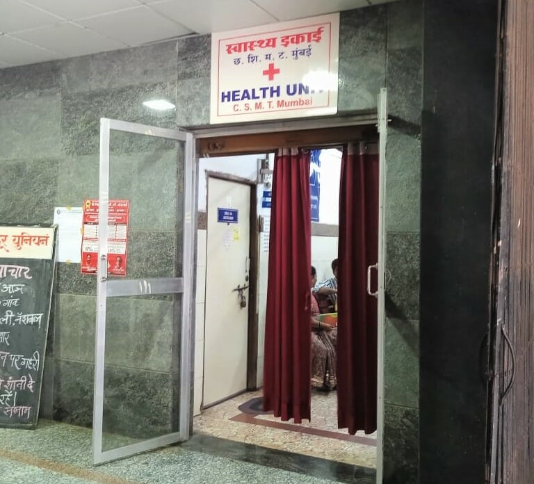 health unit at CSMT station 