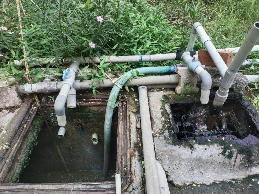 STP sewage tank