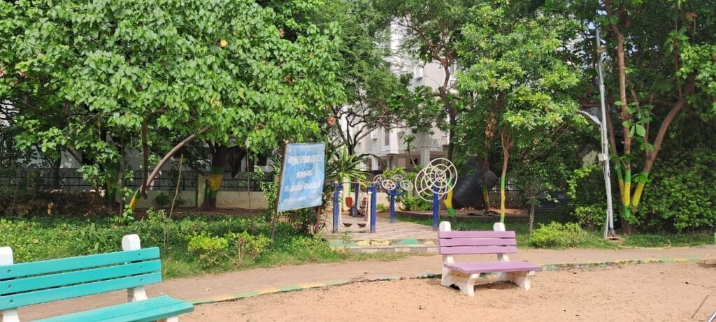 park in kalakshetra colony