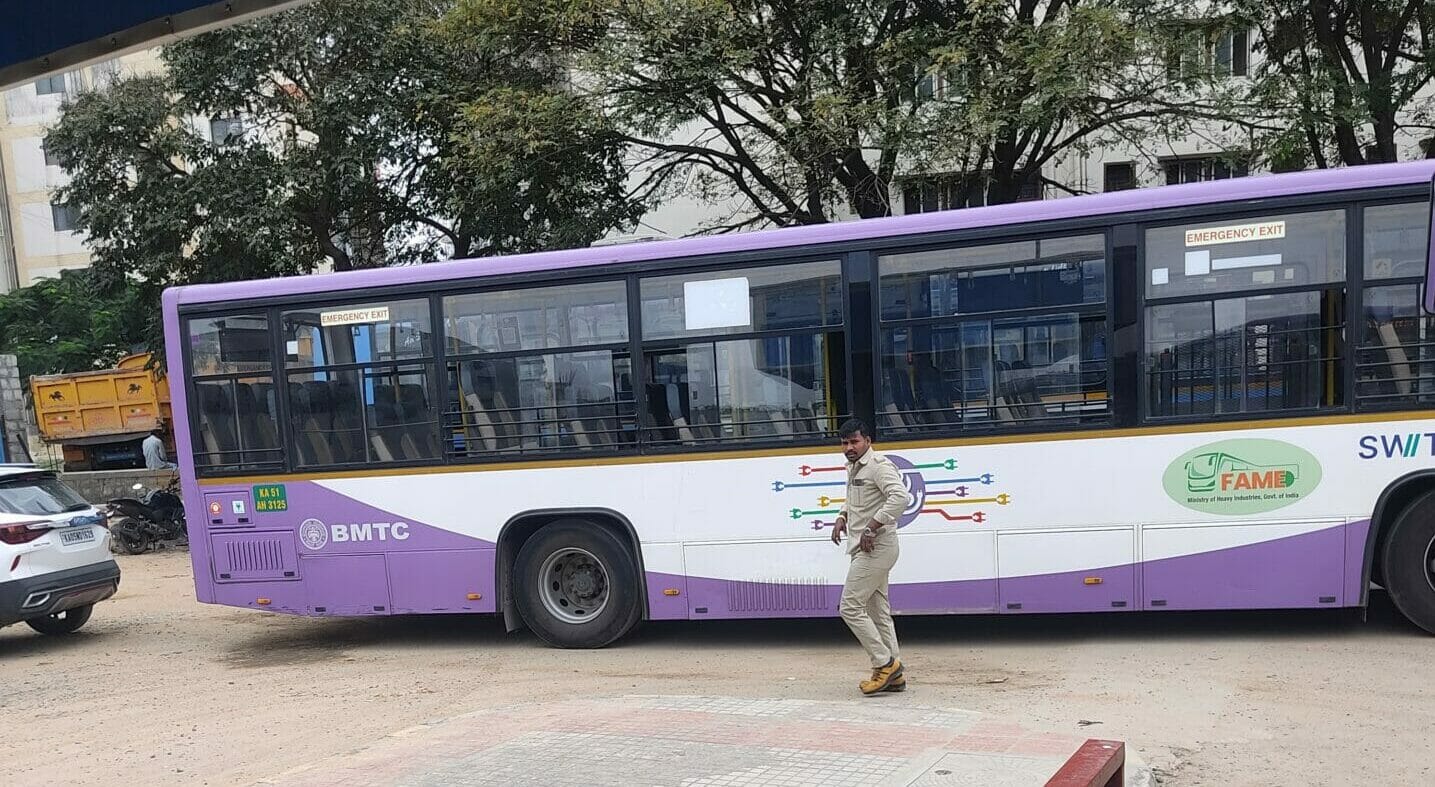 Saw this on a BMTC Bus : r/bangalore