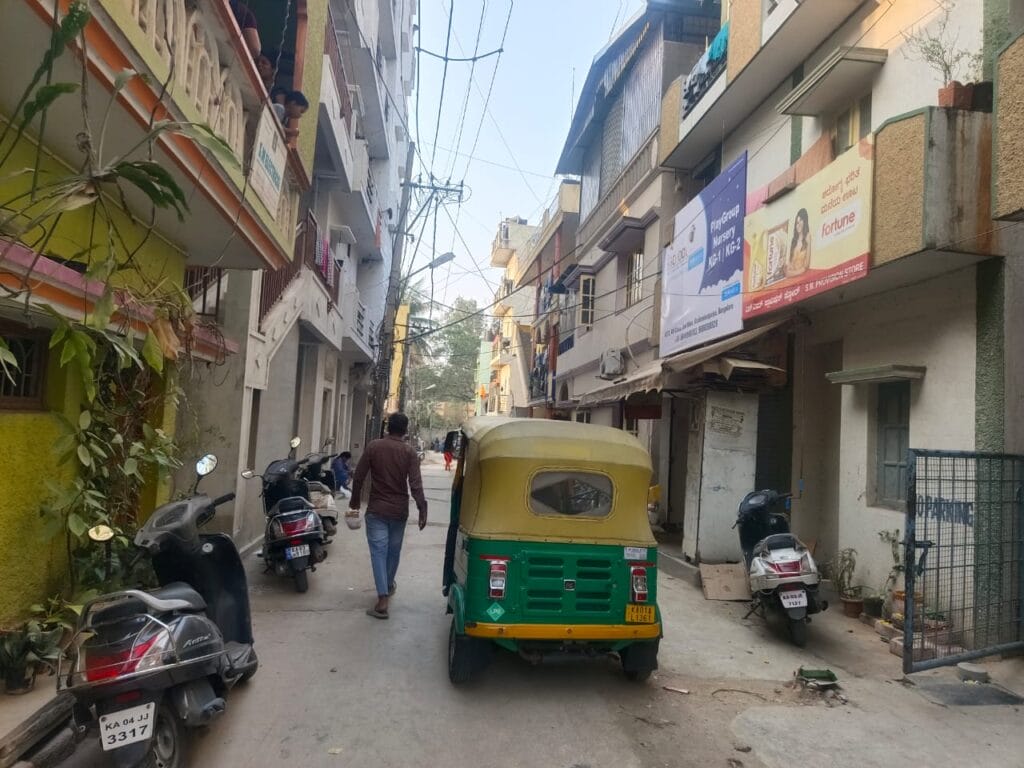 A neighbourhood in Bengaluru