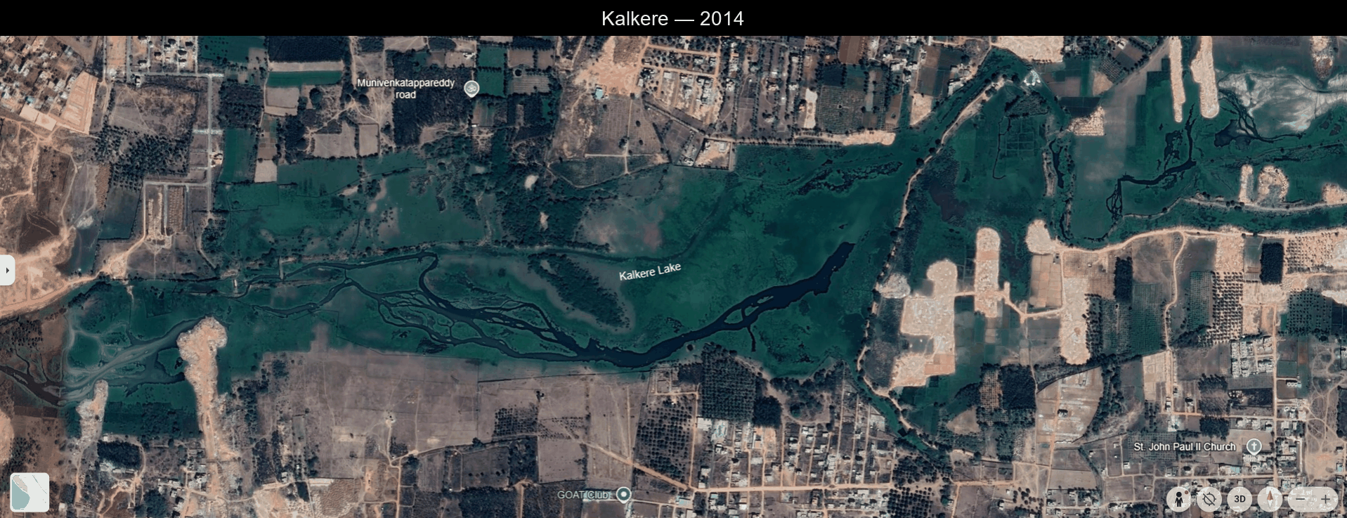 comparison of lake